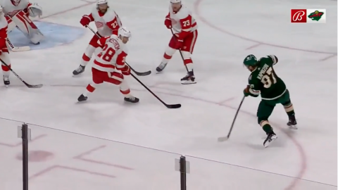 Kaprizov Finds Open Ice on Creative Play